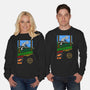Speederbike-Unisex-Crew Neck-Sweatshirt-Wheels