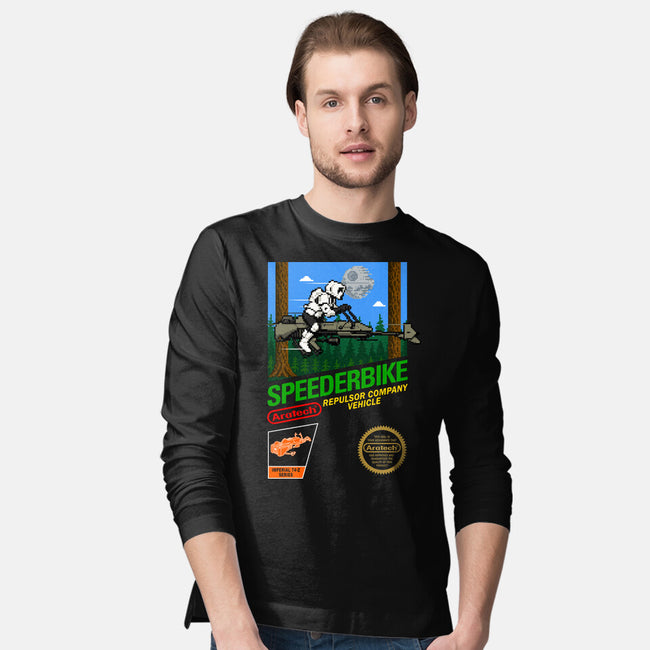 Speederbike-Mens-Long Sleeved-Tee-Wheels