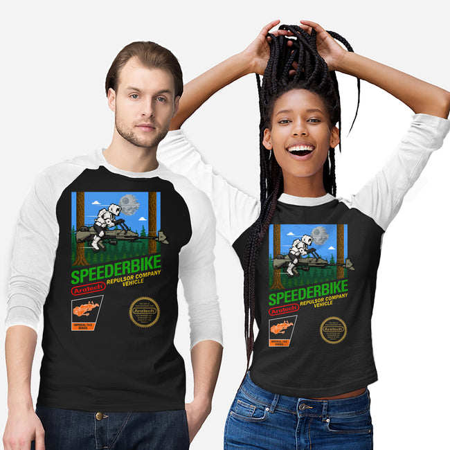 Speederbike-Unisex-Baseball-Tee-Wheels