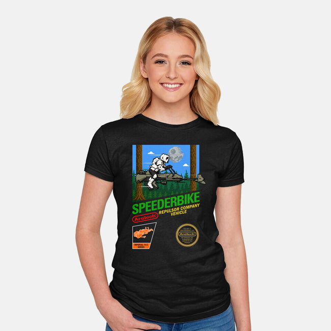 Speederbike-Womens-Fitted-Tee-Wheels