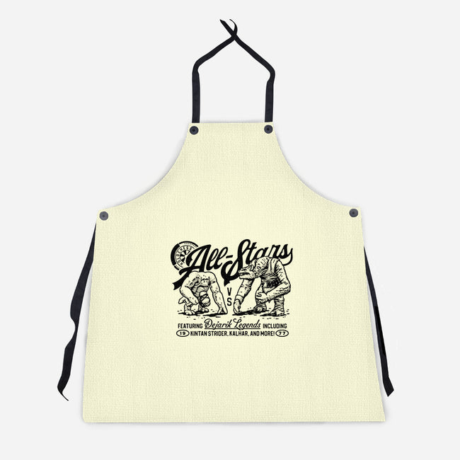 Holochess All-Stars-Unisex-Kitchen-Apron-Wheels