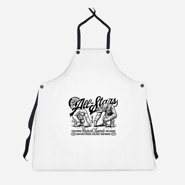 Holochess All-Stars-Unisex-Kitchen-Apron-Wheels