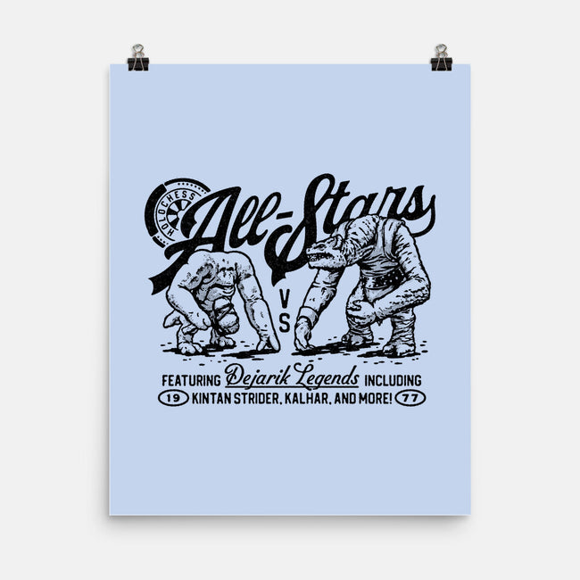 Holochess All-Stars-None-Matte-Poster-Wheels