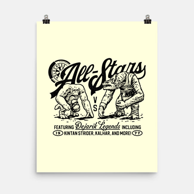Holochess All-Stars-None-Matte-Poster-Wheels