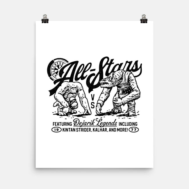 Holochess All-Stars-None-Matte-Poster-Wheels