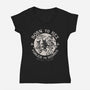 Born To Hex-Womens-V-Neck-Tee-Nemons