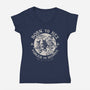 Born To Hex-Womens-V-Neck-Tee-Nemons