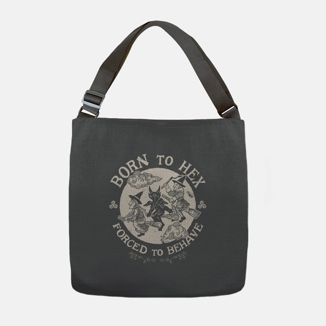 Born To Hex-None-Adjustable Tote-Bag-Nemons