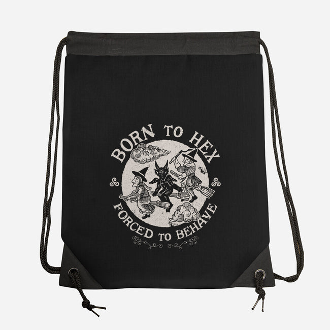 Born To Hex-None-Drawstring-Bag-Nemons