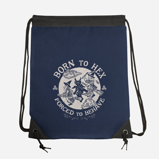 Born To Hex-None-Drawstring-Bag-Nemons