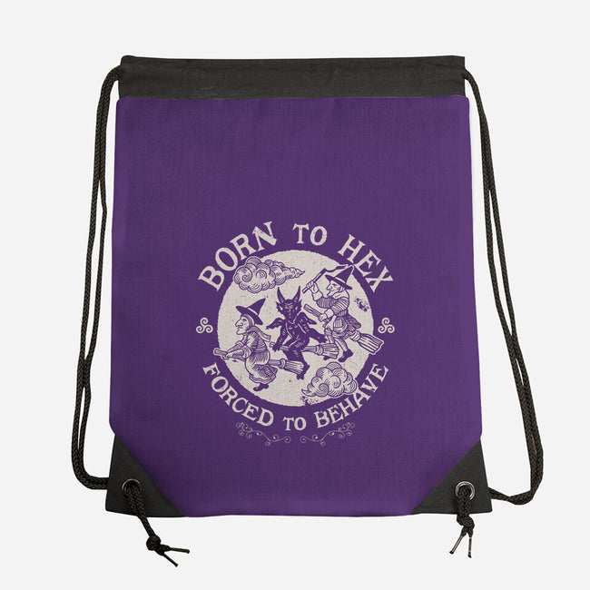 Born To Hex-None-Drawstring-Bag-Nemons