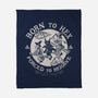 Born To Hex-None-Fleece-Blanket-Nemons
