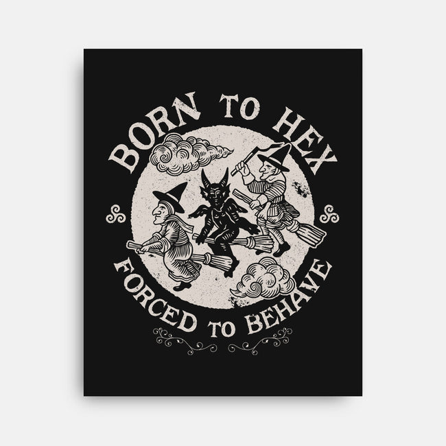 Born To Hex-None-Stretched-Canvas-Nemons