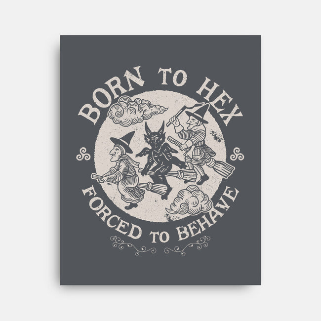 Born To Hex-None-Stretched-Canvas-Nemons
