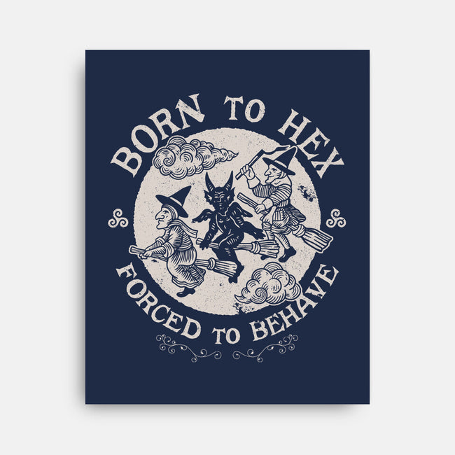 Born To Hex-None-Stretched-Canvas-Nemons