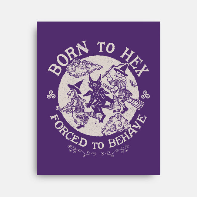 Born To Hex-None-Stretched-Canvas-Nemons