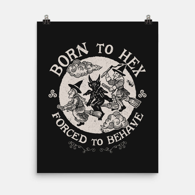 Born To Hex-None-Matte-Poster-Nemons