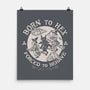 Born To Hex-None-Matte-Poster-Nemons