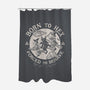 Born To Hex-None-Polyester-Shower Curtain-Nemons