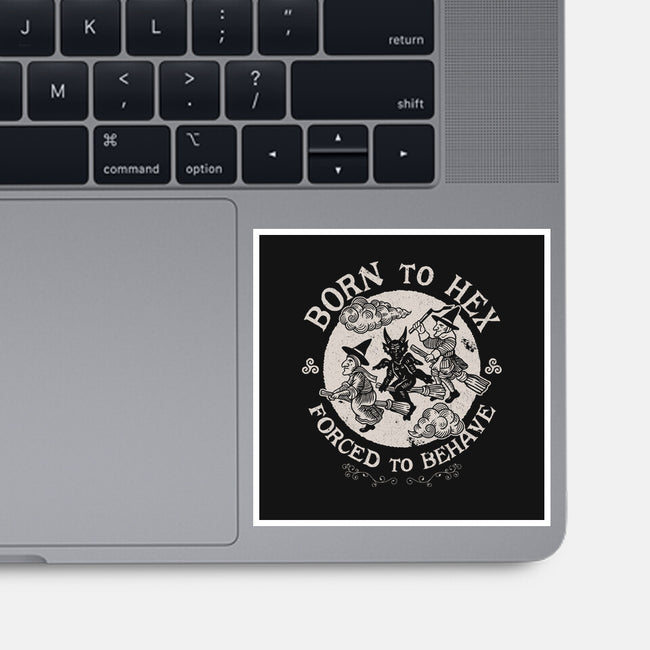 Born To Hex-None-Glossy-Sticker-Nemons
