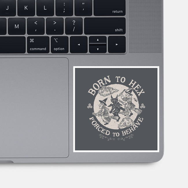 Born To Hex-None-Glossy-Sticker-Nemons