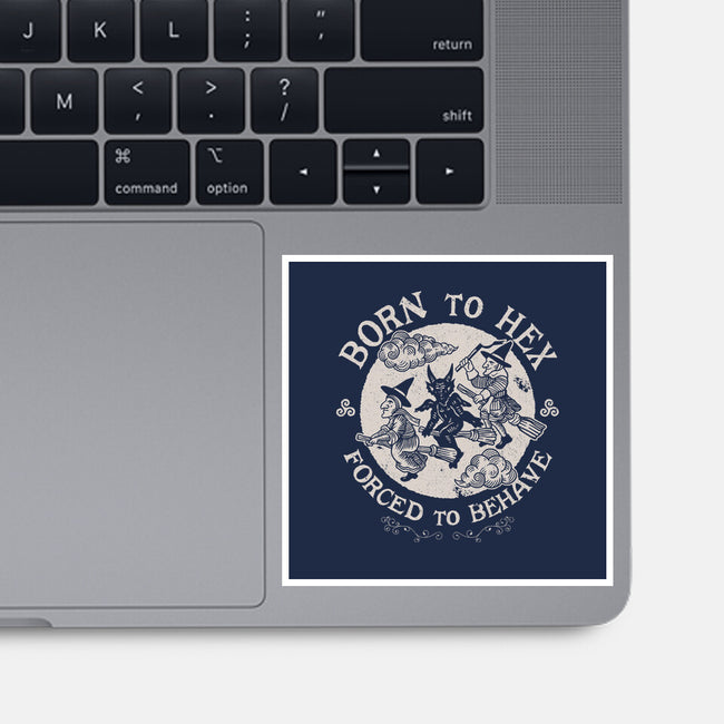 Born To Hex-None-Glossy-Sticker-Nemons