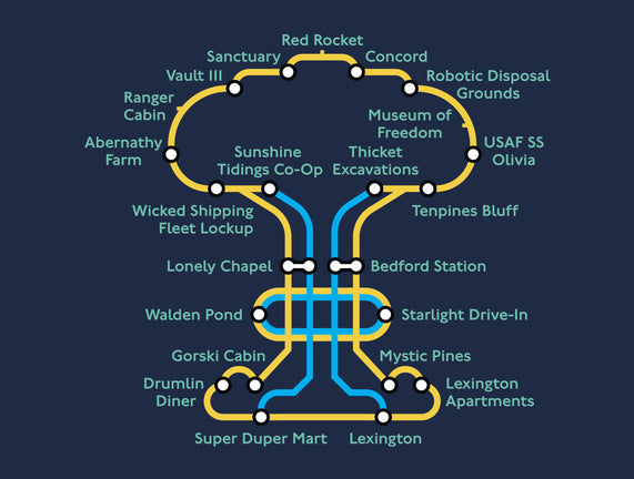 Wasteland Underground Map