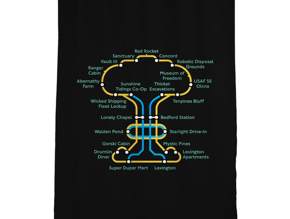 Wasteland Underground Map