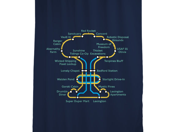 Wasteland Underground Map
