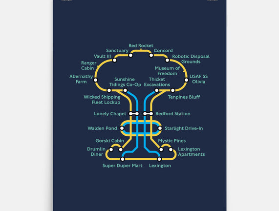 Wasteland Underground Map