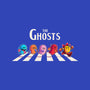 The Ghosts Pac-Womens-V-Neck-Tee-2DFeer