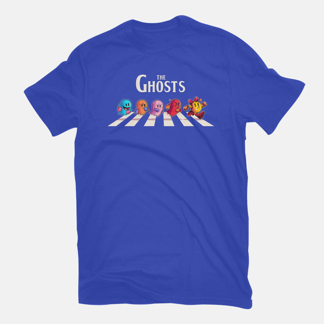 The Ghosts Pac-Womens-Fitted-Tee-2DFeer