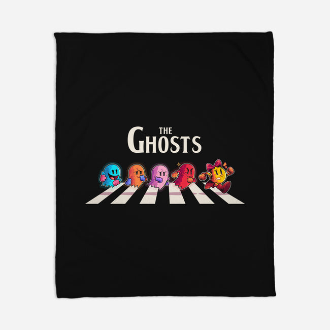 The Ghosts Pac-None-Fleece-Blanket-2DFeer