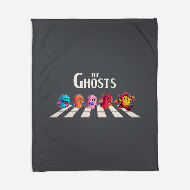The Ghosts Pac-None-Fleece-Blanket-2DFeer
