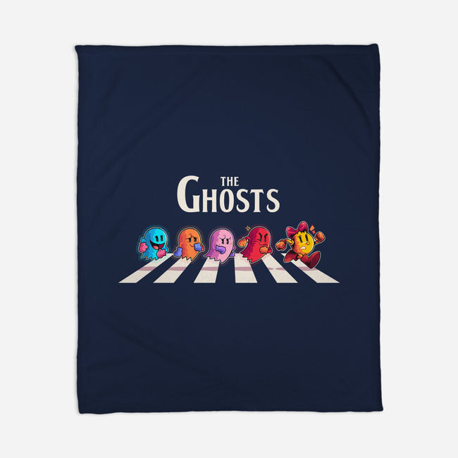 The Ghosts Pac-None-Fleece-Blanket-2DFeer
