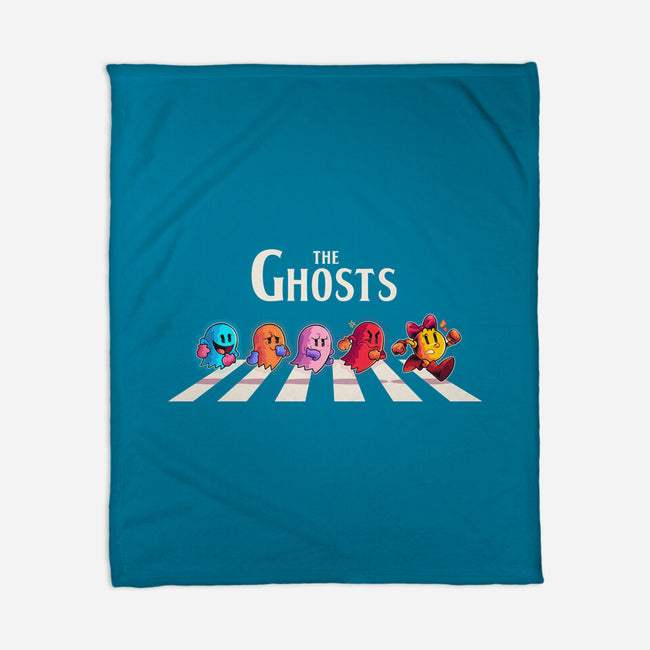 The Ghosts Pac-None-Fleece-Blanket-2DFeer