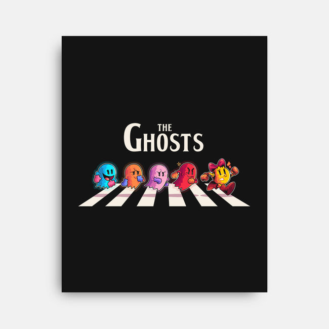 The Ghosts Pac-None-Stretched-Canvas-2DFeer