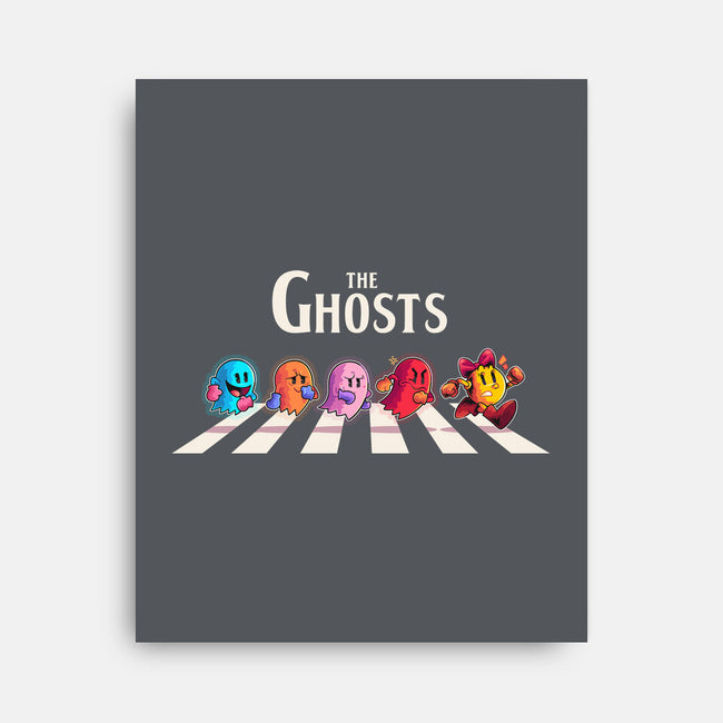 The Ghosts Pac-None-Stretched-Canvas-2DFeer