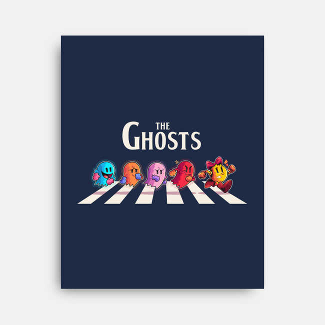 The Ghosts Pac-None-Stretched-Canvas-2DFeer