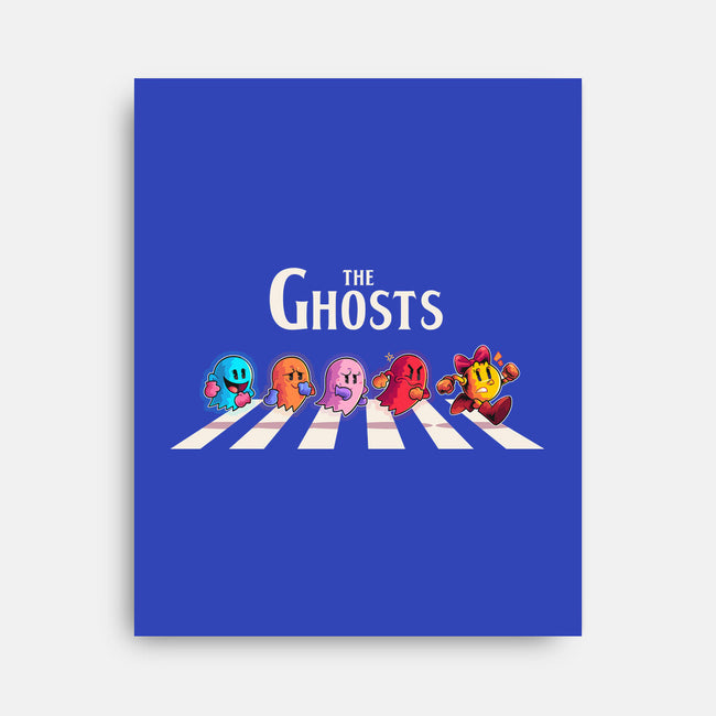 The Ghosts Pac-None-Stretched-Canvas-2DFeer