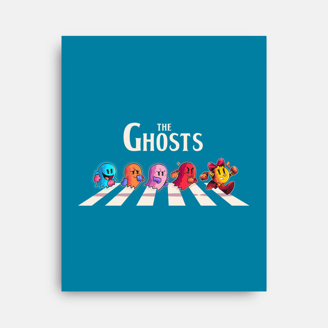 The Ghosts Pac-None-Stretched-Canvas-2DFeer