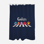 The Ghosts Pac-None-Polyester-Shower Curtain-2DFeer
