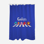 The Ghosts Pac-None-Polyester-Shower Curtain-2DFeer