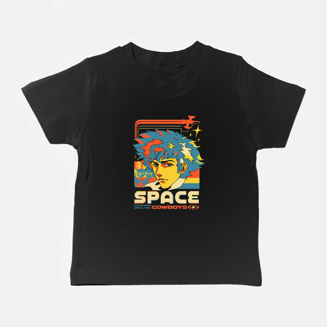 Space Cowboys Live On Mars-Baby-Basic-Tee-ilustrata