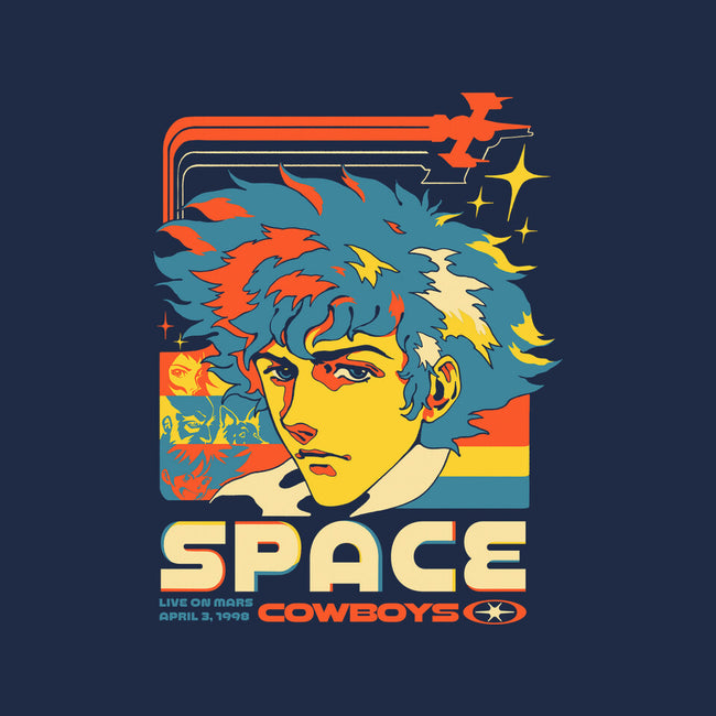 Space Cowboys Live On Mars-Unisex-Basic-Tee-ilustrata