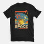 Space Cowboys Live On Mars-Mens-Basic-Tee-ilustrata