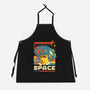 Space Cowboys Live On Mars-Unisex-Kitchen-Apron-ilustrata