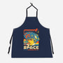 Space Cowboys Live On Mars-Unisex-Kitchen-Apron-ilustrata