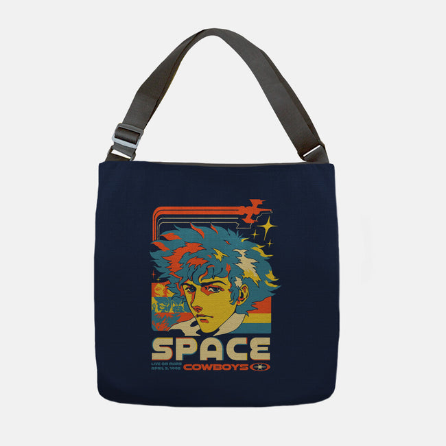 Space Cowboys Live On Mars-None-Adjustable Tote-Bag-ilustrata