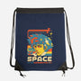 Space Cowboys Live On Mars-None-Drawstring-Bag-ilustrata